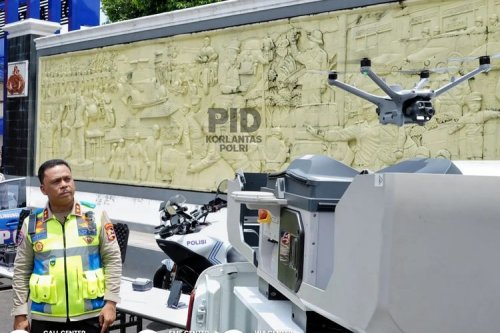 ETLE Drone Kawal Mudik Lebaran, Pantau Kemacetan Secara Langsung