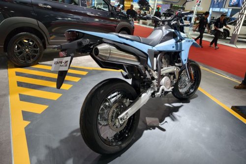 Suzuki Pamerkan DR-Z4SM di IIMS 2026, Supermoto 400 cc