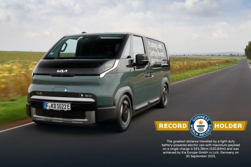 Van Listrik Kia Pecahkan Rekor Jarak Tempuh, Hampir 700 Km Sekali Cas