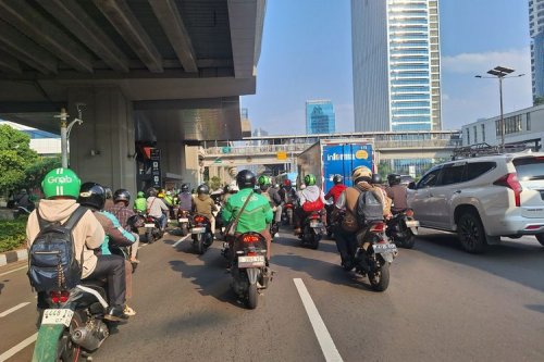 Kepadatan Tinggi, Warga Jakarta Rata-rata Punya Lebih dari Satu Motor