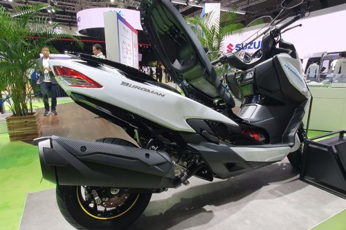 Konsep Menarik Suzuki Burgman Hydrogen