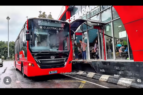 VKTR &amp; Laksana Kolaborasi Rilis Bus Listrik untuk Trans Semarang