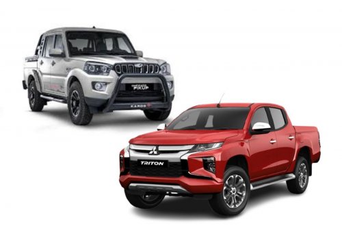 Komparasi Pikap Mahindra Scorpio Vs Mitsubishi Triton