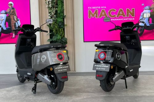 Spesifikasi Motor Listrik Polytron Fox 200, Jarak Tempuh 85 Km