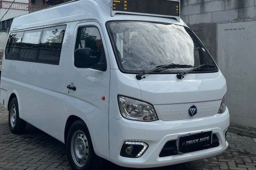 Indomobil Mulai Rakit Truk Listrik Foton di Jakarta