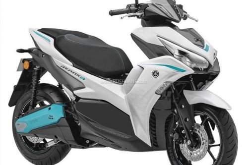 Meluncur di India, Kapan Yamaha Aerox Listrik Dijual di Indonesia?