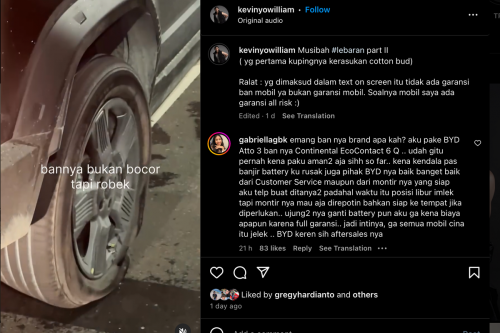 Video Keluhan Pemilik Chery J6, Ban Pecah padahal Mobil Baru Tiga Hari
