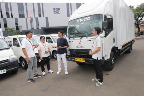 Isuzu Kokoh Jadi Pilihan Utama Perusahaan Logistik