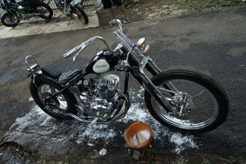 Honda Phantom Chopper, Minimalis dan Fungsional