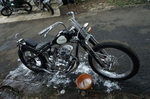 Honda Phantom Chopper, Minimalis dan Fungsional