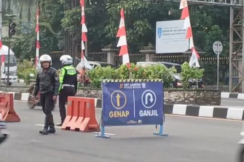 Ganjil Genap di Jalur Puncak Berlaku Selama Libur Panjang Imlek