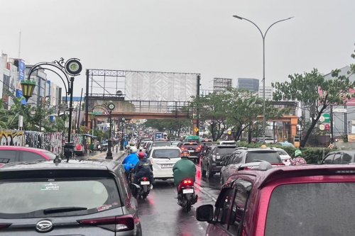 Simak Rekayasa Lalu Lintas di Exit Tol Margonda 1 pada Pagi Hari