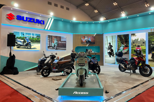 Suzuki Tebar Diskon Motor hingga Rp 1 Juta di IMOS 2025