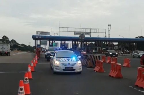 Titik Rekayasa Lalu Lintas dan Contraflow di Jalan Tol Saat Nataru