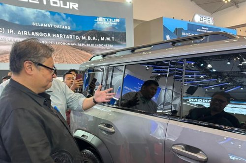 Jetour T2 Dirakit di Pabrik Handal, Menko Airlangga: Handal Terus