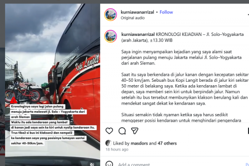 Dugaan Kekerasan di Jalan Raya: Insiden Bus di Yogyakarta