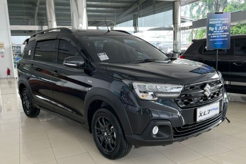 Begini Wujud Suzuki XL7 Hybrid Alpha Kuro