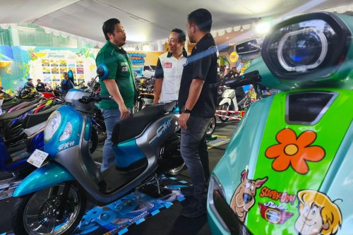 Stylo 160 Bergaya Scooby-Doo Raih Podium HMC 2025 di Bandung