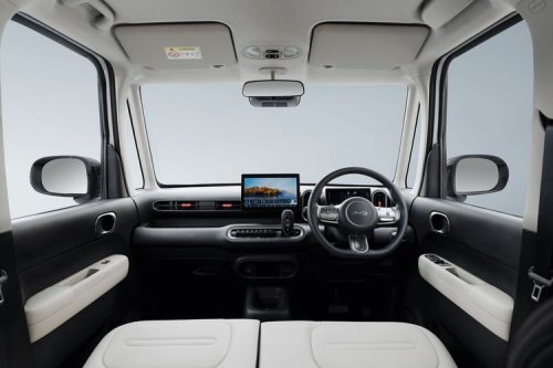 Interior Mobil Listrik Kei Car BYD Racco Terungkap