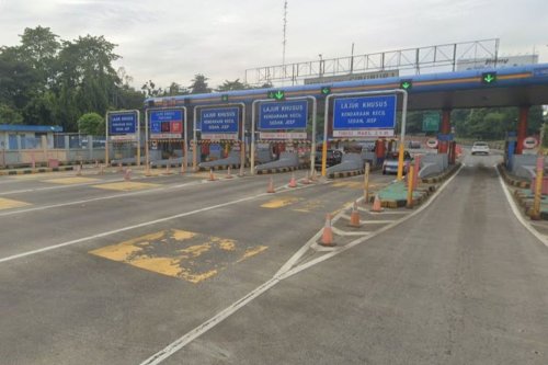 Jalur Alternatif di Cibubur Saat Acara Jambore Pramuka Muslim Dunia