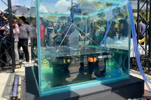 Chery Uji Ketangguhan Baterai, Direndam Air Laut Selama 48 Jam