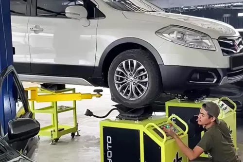 Mudik Lebaran, Cek Kaki-Kaki Mobil Kini Bisa Tanpa Bongkar