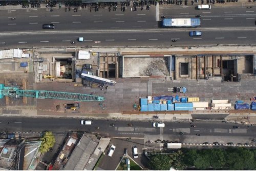 Proyek MRT Jakarta Fase 2, Rekayasa Lalin Berlaku di Tiga Titik Utama