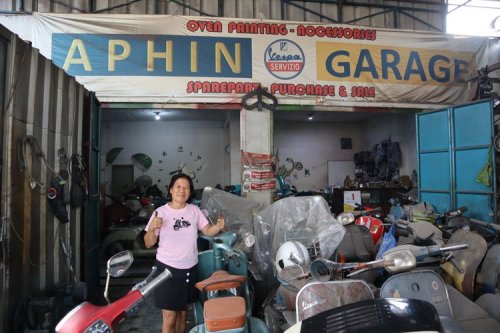 Pabrik VinFast Didemo, Kisah Aphin dan Vespa Klasik