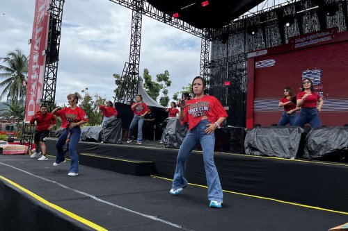 Daihatsu Kumpul Sahabat Bitung, Serunya Zumba di Akhir Pekan