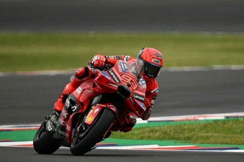 Live MotoGP Amerika 2025, Balapan Sempat Ditunda Pebalap Ganti Ban