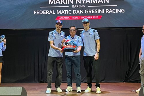 Alex Marquez dan Fermin Aldeguer Sapa Penggemar di Jakarta