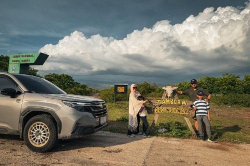 Cerita Pemilik Subaru Forester Berkelana Hingga Tambora