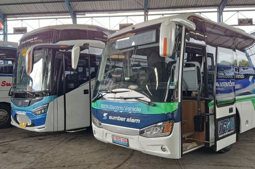 Evaluasi Bus Listrik Sumber Alam, Tidak Ada Kendala Berarti