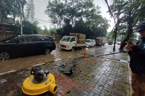 Sejumlah Ruas Jalan Jakarta Utara Tergenang, Catat Lokasinya