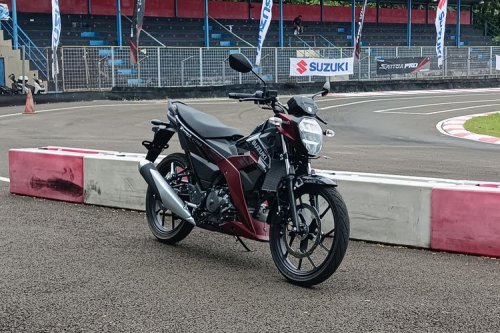 Suzuki Satria Pro Pakai Lampu Depan LED
