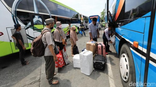 70 Unit Bus Disiapkan Pemerintah Buat Program Mudik Gratis Libur Nataru