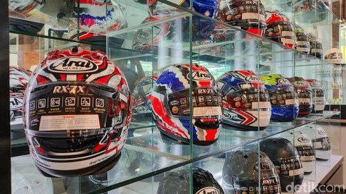 Cara Mudah Merawat Helm Mahal Arai, Biar Tidak Cepat Rusak