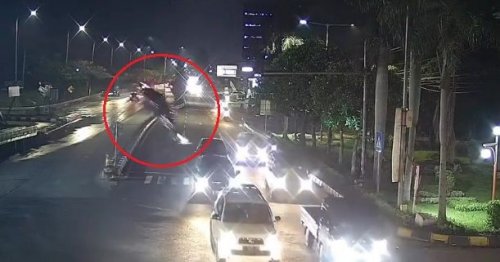 Saksi Hidup Konsumen BMW yang Viral Terjun 5 Meter dari Atas Tol