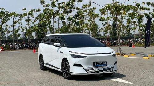 MPV Listrik Premium Xpeng X9 Bakal Dirakit di Purwakarta