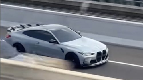 Viral BMW M4 Adu Cepat dengan Whoosh di Tol Layang MBZ