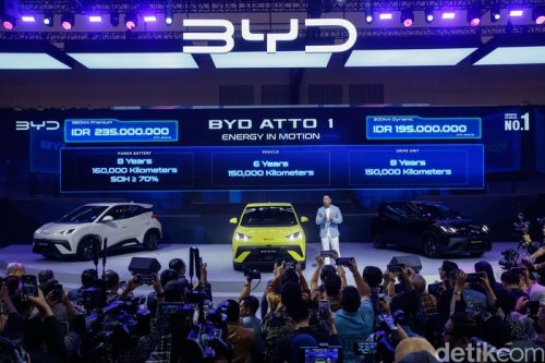 Jadi Raja Mobil Listrik, Begini Perjalanan 2 Tahun BYD di Indonesia