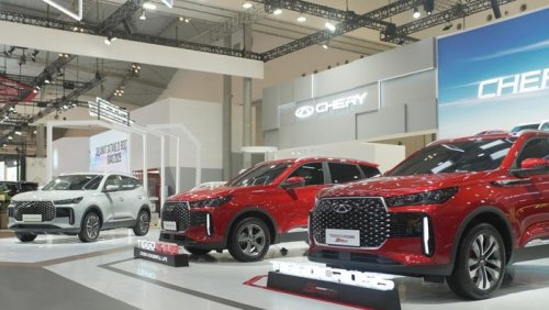 Pemesanan Chery Naik Dua Kali Lipat di GIIAS 2025, Mobil Hybrid Paling Diburu