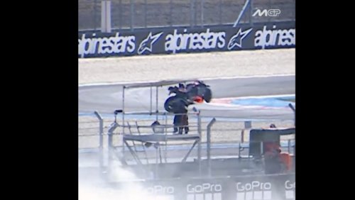 Nyaris Jadi Korban Motor 'Terbang' Acosta, Kameramen MotoGP Bilang Begini