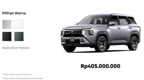 Daftar Harga Mitsubishi Destinator, Paling Murah Segini