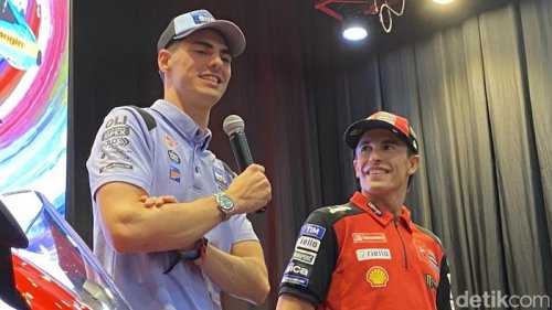 Marc Marquez Sapa Penggemar di Jakarta, Girang Kembali ke Indonesia