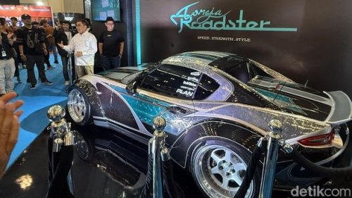 Motif Toraja Hidup di Bodi Mazda Miata, Mirip Ukiran Asli