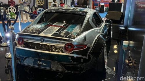Motif Toraja Hidup di Bodi Mazda Miata, Mirip Ukiran Asli