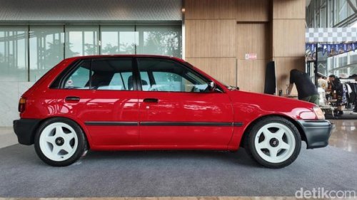 Toyota Starlet Raffi Ahmad Kinclong Lagi! Tampangnya Mirip Starlet Belgia