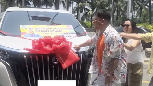 Harga Mobil Baru Irfan Hakim, Kado dari Raffi Ahmad