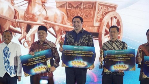 Bank Indonesia Anugerahkan Wuling Penghargaan Mitra Strategis 2025